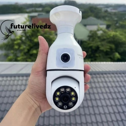 LumiCam Sécurité 360° Pro™ Dual Lens