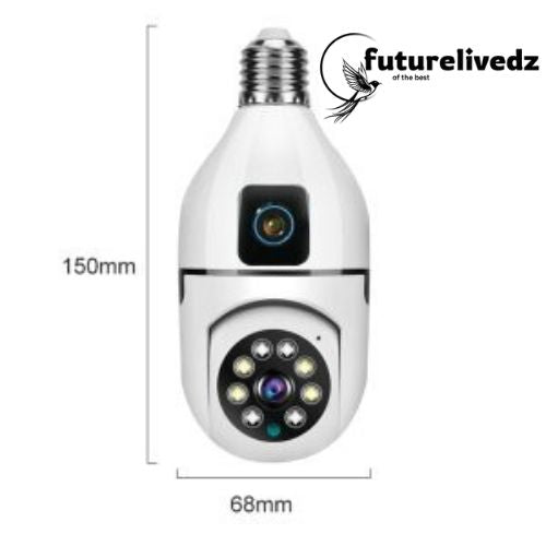 LumiCam Sécurité 360° Pro™ Dual Lens