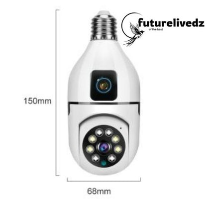 LumiCam Sécurité 360° Pro™ Dual Lens