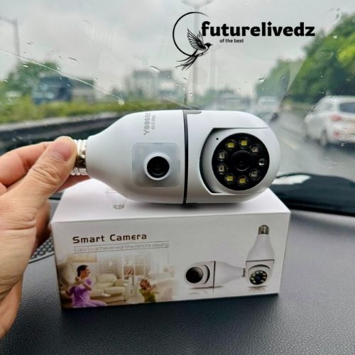 LumiCam Sécurité 360° Pro™ Dual Lens